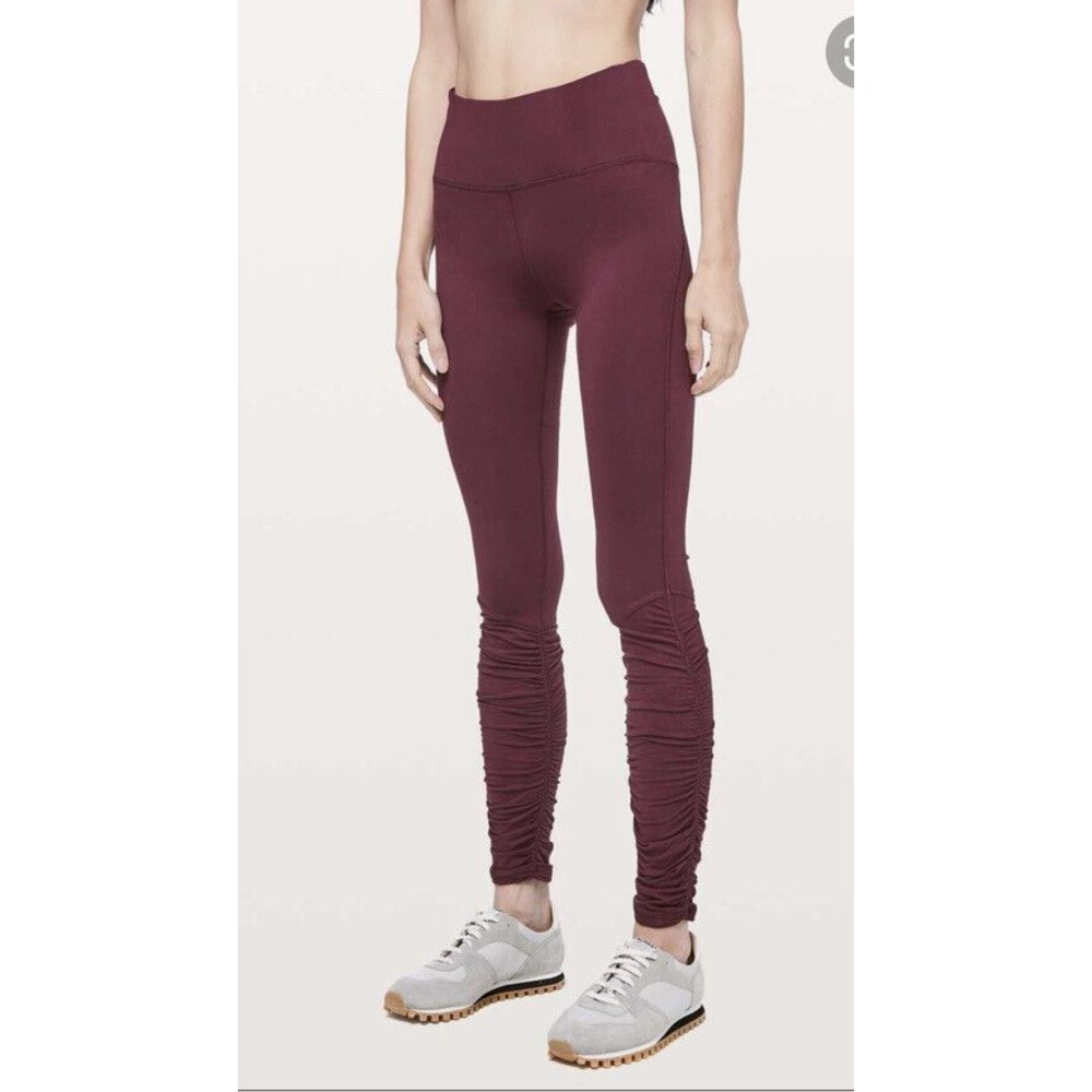 Lululemon Ready To Rulu Tight 28" Dark Adobe Size 6